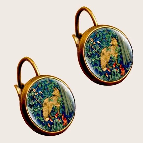 Jewelry - fox n the garden 💐 earrings